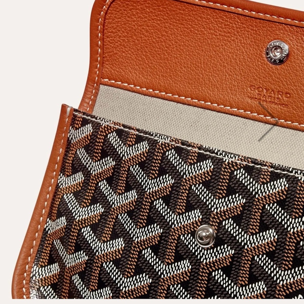 Authentic Goyard Classic Brown and Black St Louis GM Tote - Picture 6 of 9